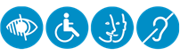 Pictogrammes d'accessibilité