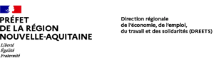 Logo DREETS Nouvelle-Aquitaine