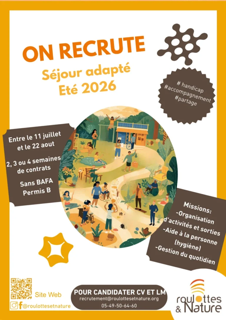 Roulottes et Nature recrute